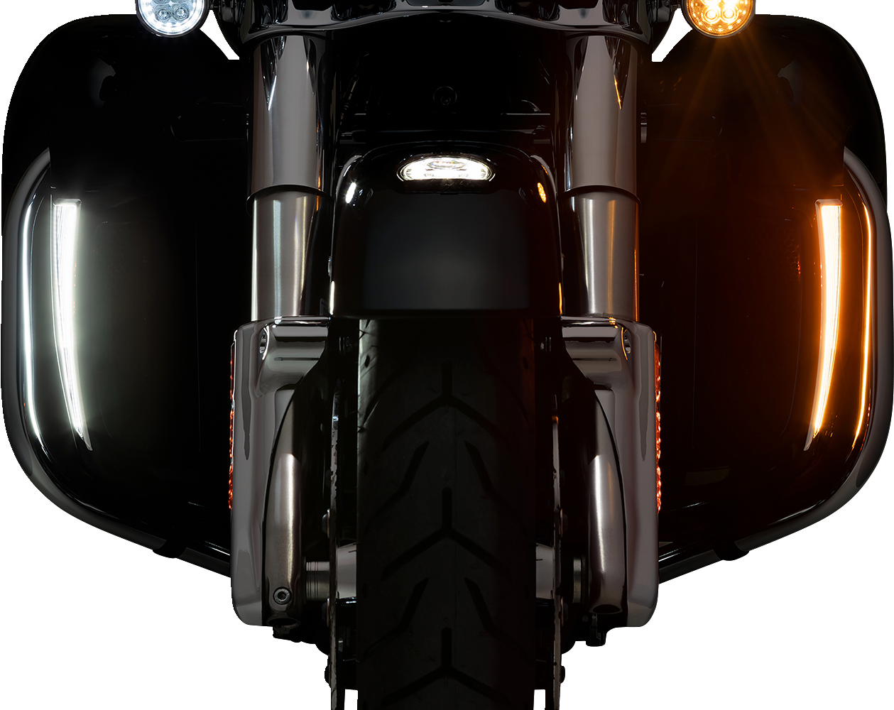 Ciro Lights Fang Lwr Frng - Chrome