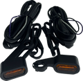 Drag Specialties Lights Mkr Blk/amber 04-13