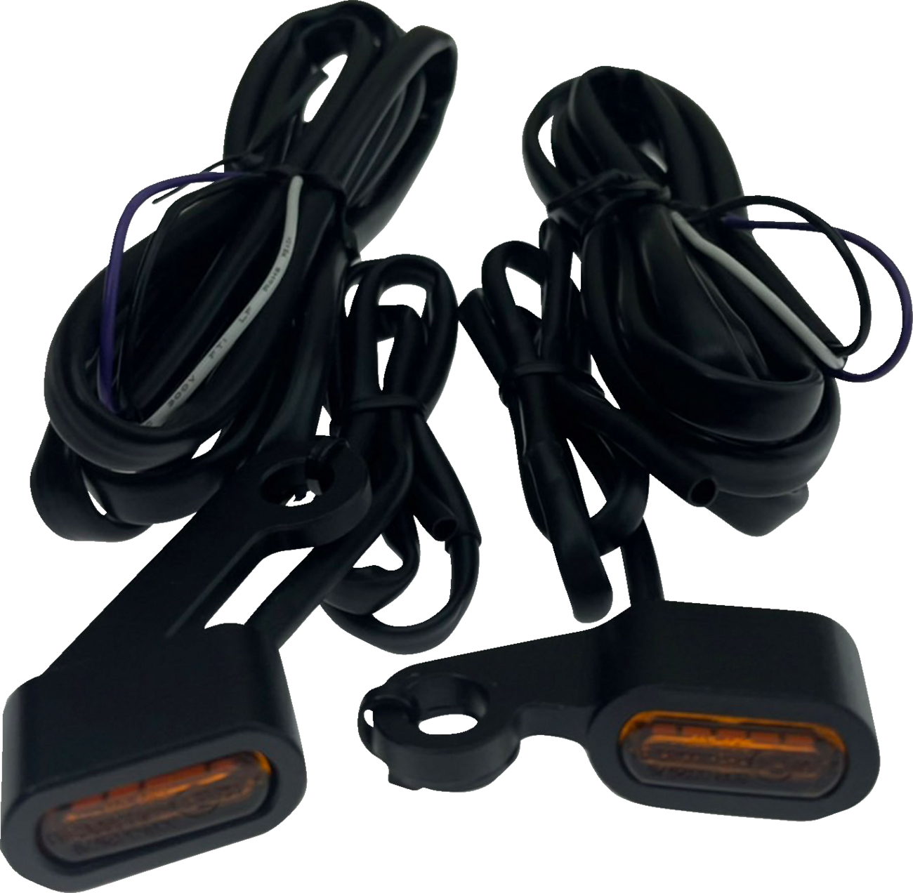 Drag Specialties Lights Mkr Blk/amber 04-13