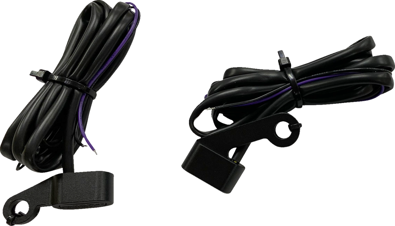 Drag Specialties Lights Mkr Blk/smoke 04-13