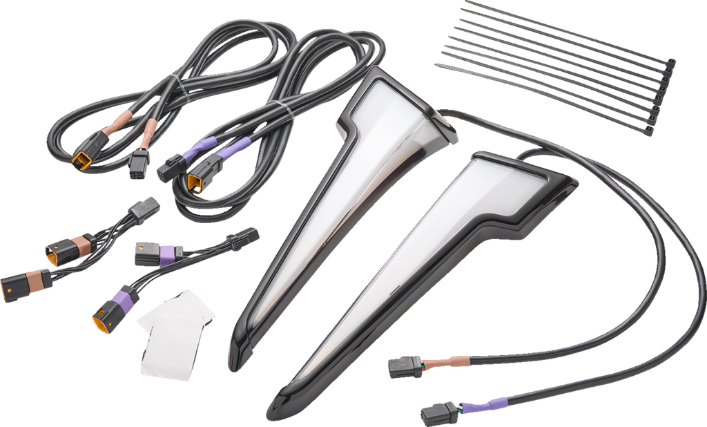 Ciro Light Fairing Led Quill W/t-signal Street Glide Black