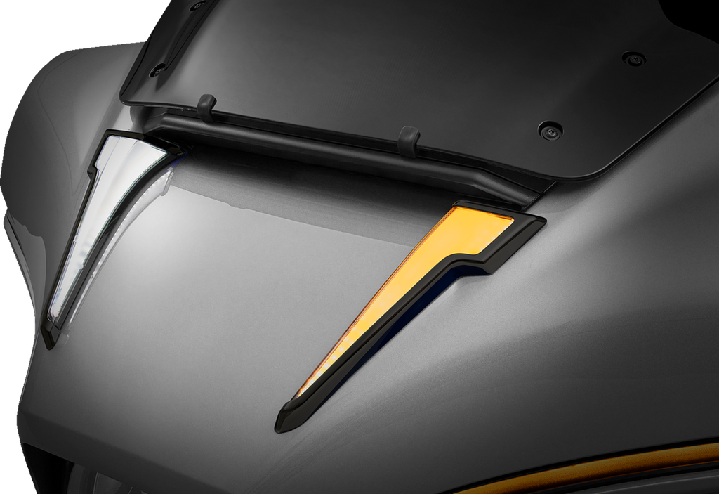 Ciro Light Fairing Led Quill W/t-signal Street Glide Black