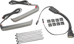 Ciro Light Bag Blades Smoke Lens Red Leds