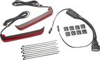 Ciro Light Bag Blades Red Lens Red Leds