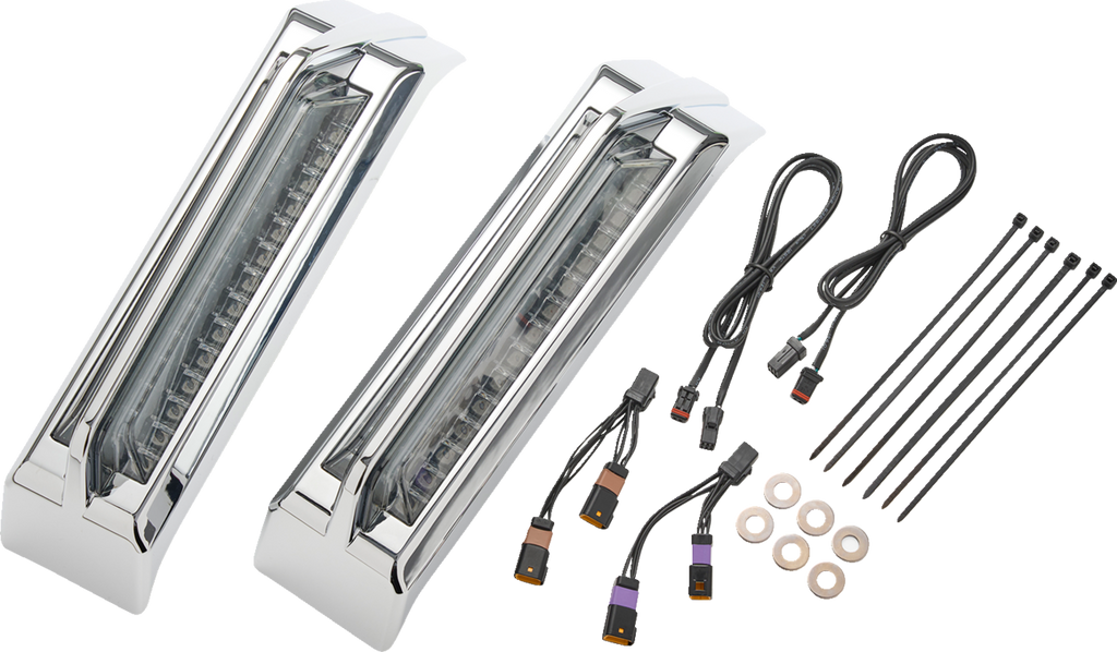 Ciro Lights Tail Filler Panel Smoke Lens Chrome