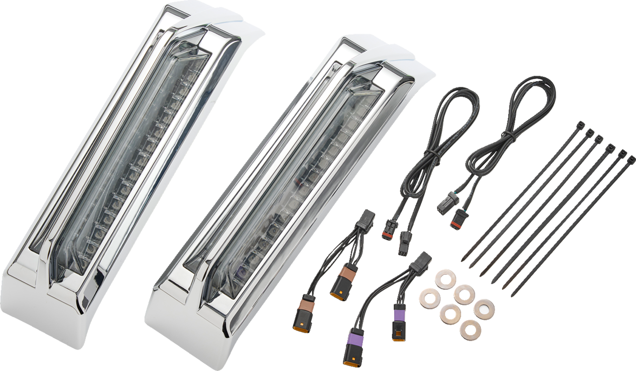 Ciro Lights Tail Filler Panel Smoke Lens Chrome