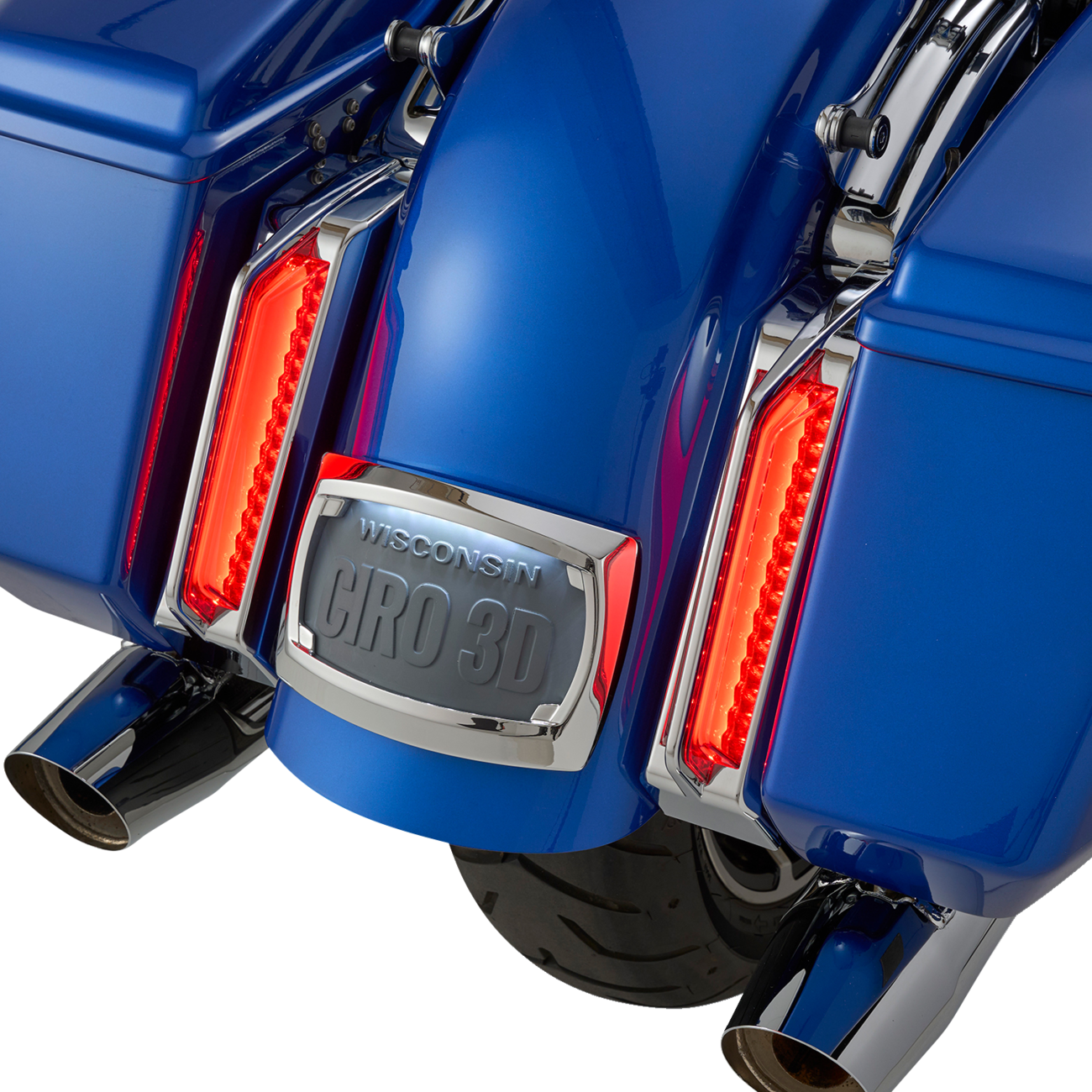 Ciro Lights Tail Filler Panel Smoke Lens Chrome