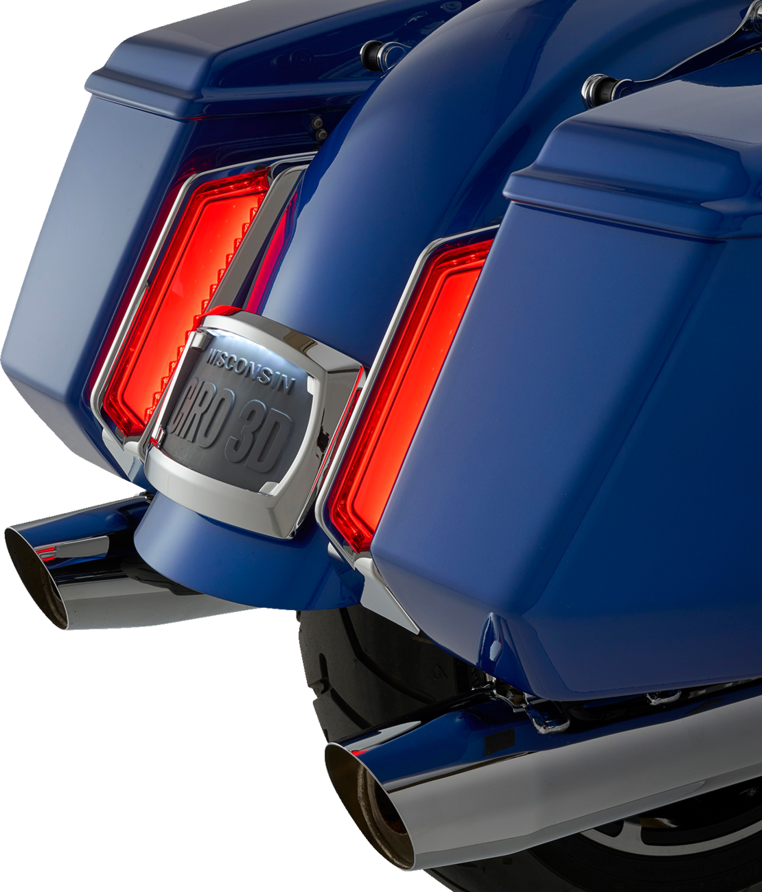Ciro Lights Tail Filler Panel Smoke Lens Chrome