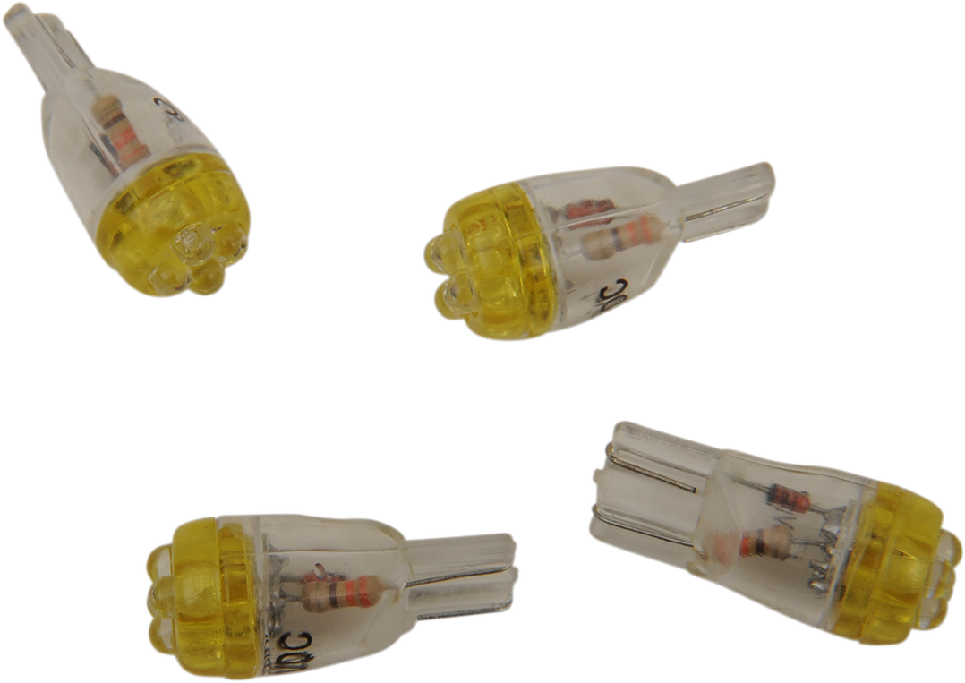 Drag Specialties Mini Wedge Amber Led