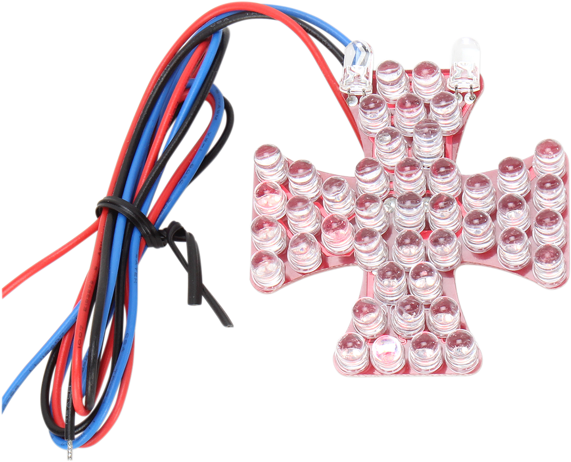 Drag Specialties Board Led Maltese - Red
