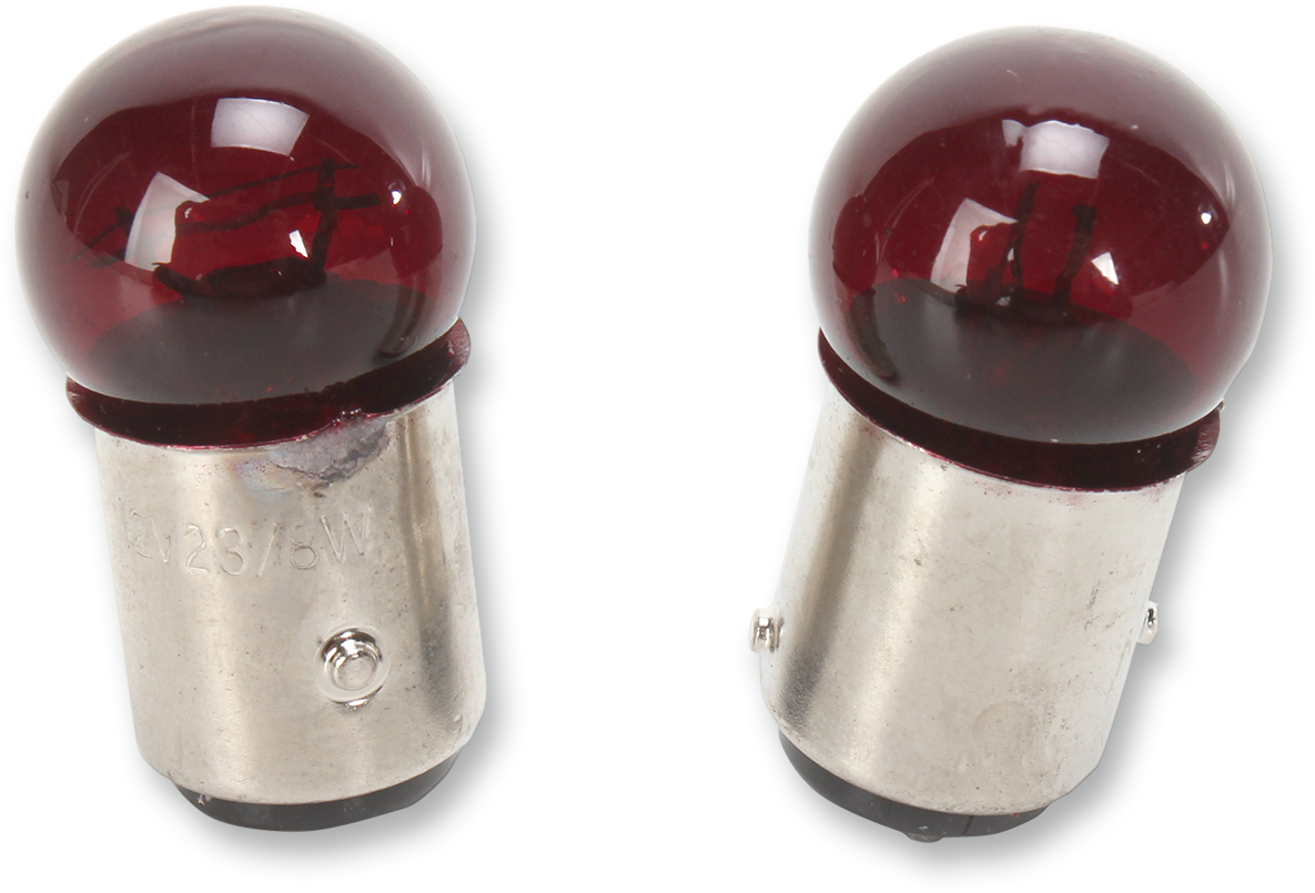 Drag Specialties Bulb 2FIL 23/8W 12V - Red