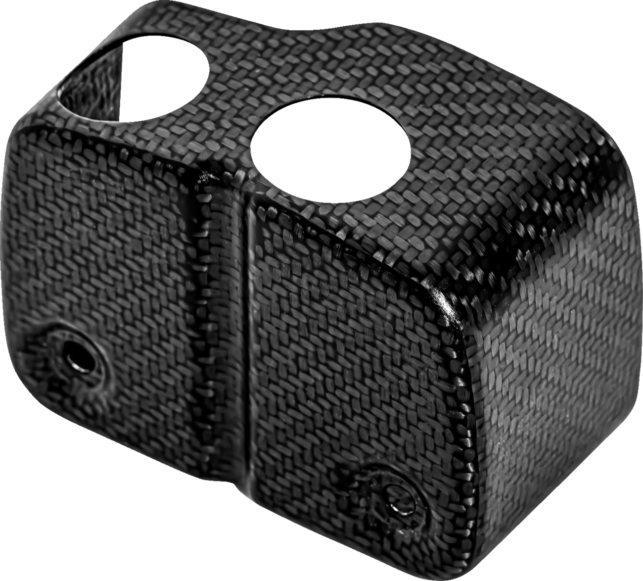 SADDLEMEN Coil Cover - Carbon Fiber - Gloss Black