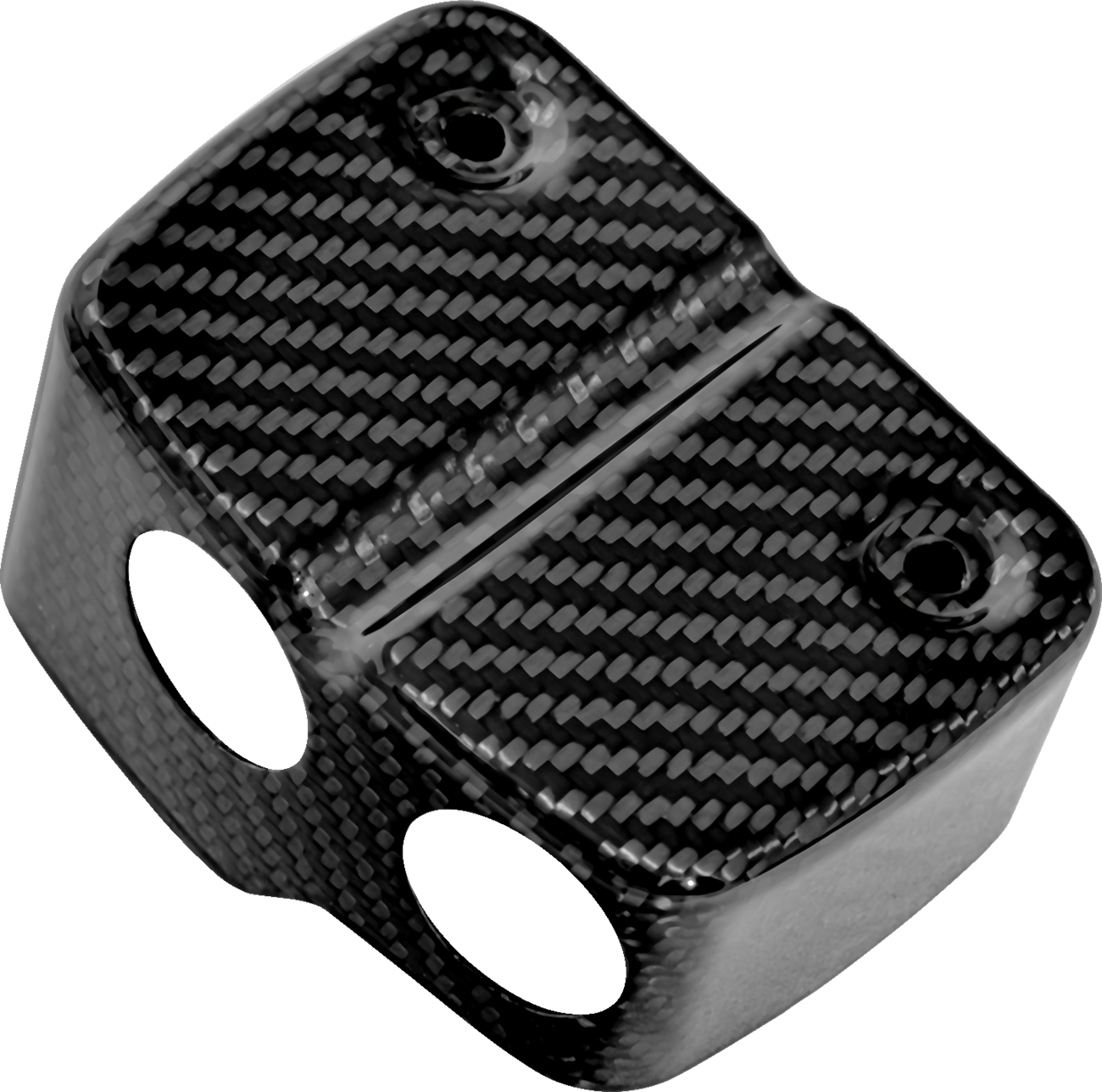 SADDLEMEN Coil Cover - Carbon Fiber - Gloss Black