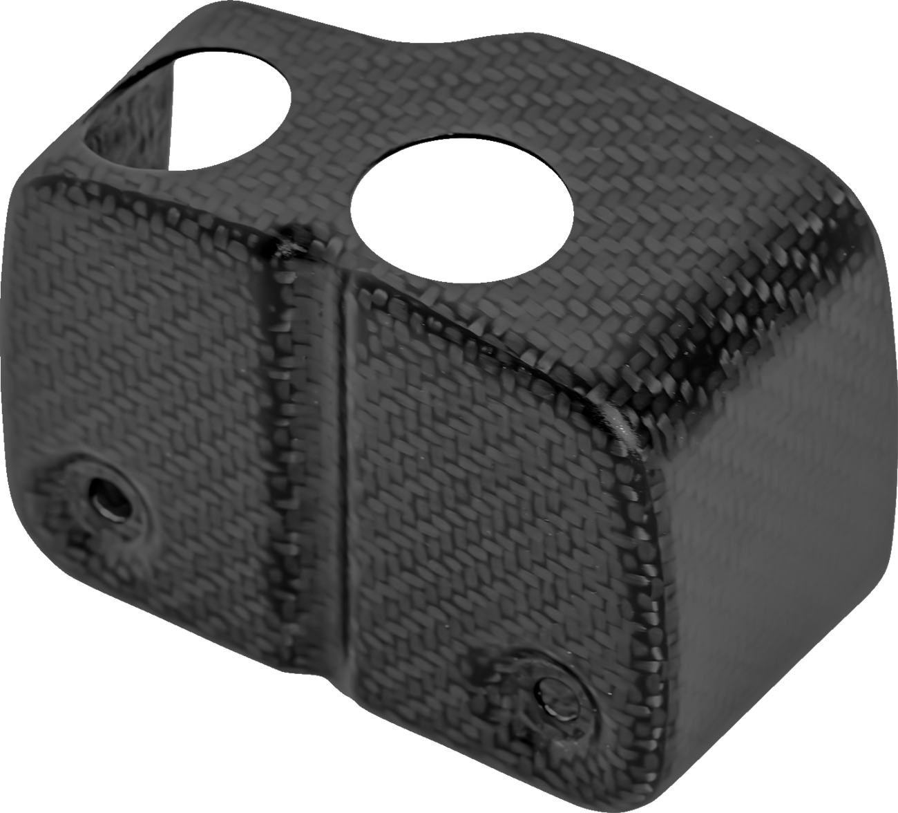 SADDLEMEN Coil Cover - Carbon Fiber - Matte Black