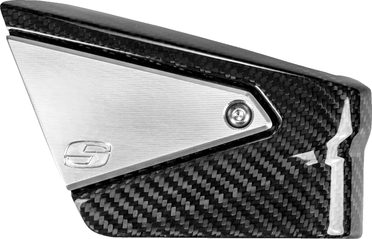 SADDLEMEN Coil Cover - Carbon Fiber - High Gloss Black