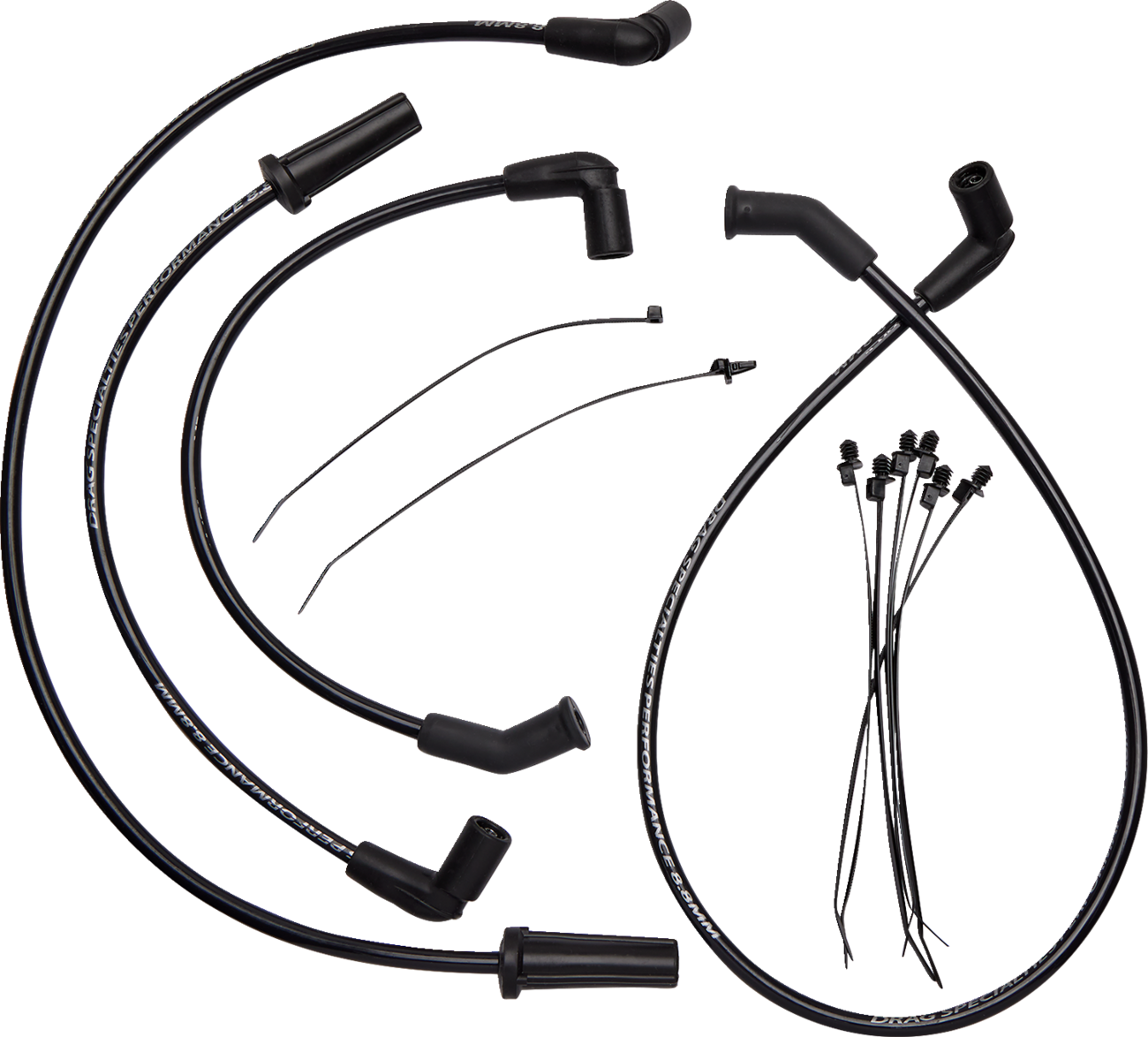 Drag Specialties Plug Wires 18-23 S-tail