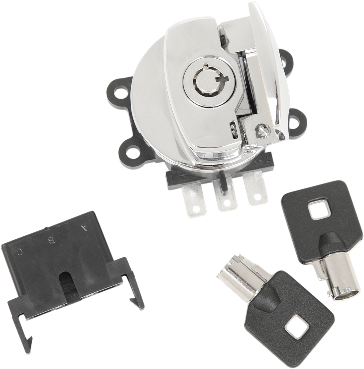 Drag Specialties Switch Ign Chr Side Hinge