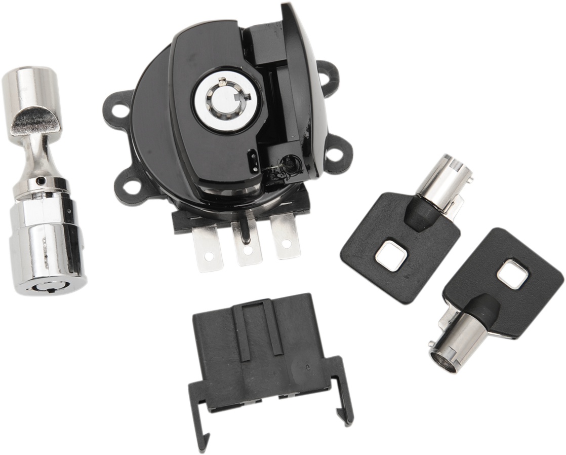 Drag Specialties Switch Blk W/frk Lk 96-10