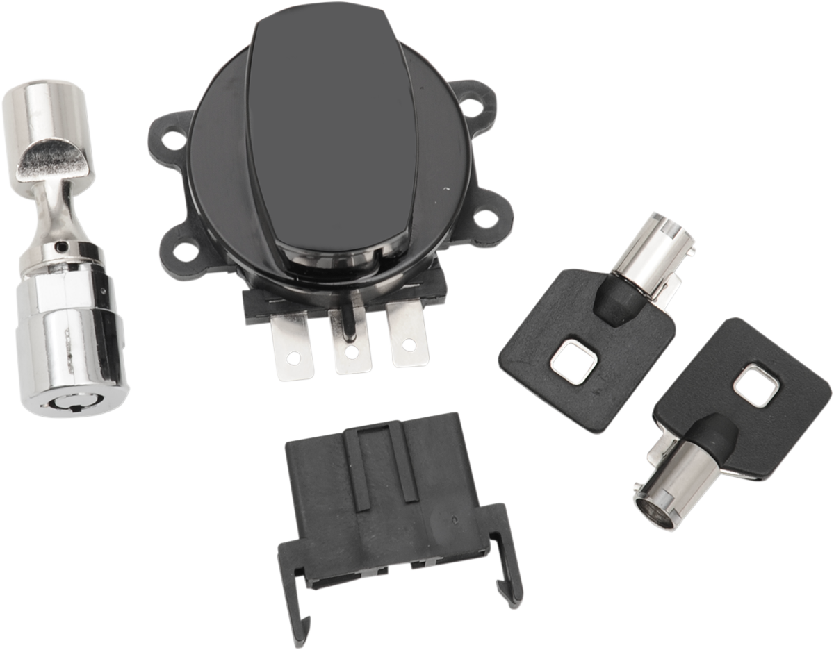 Drag Specialties Switch Blk W/frk Lk 96-10