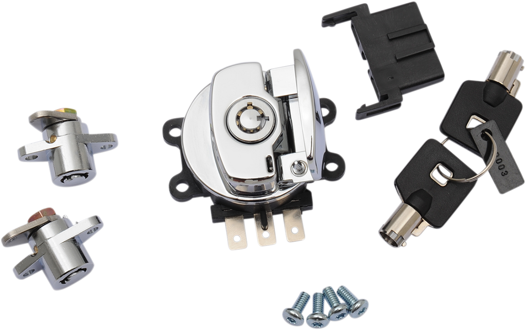 Drag Specialties Switch Ign W/sb Locks - Chrome