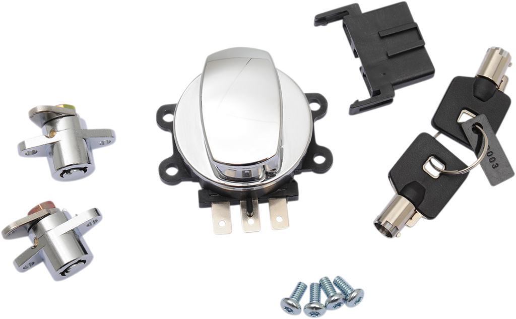 Drag Specialties Switch Ign W/sb Locks - Chrome