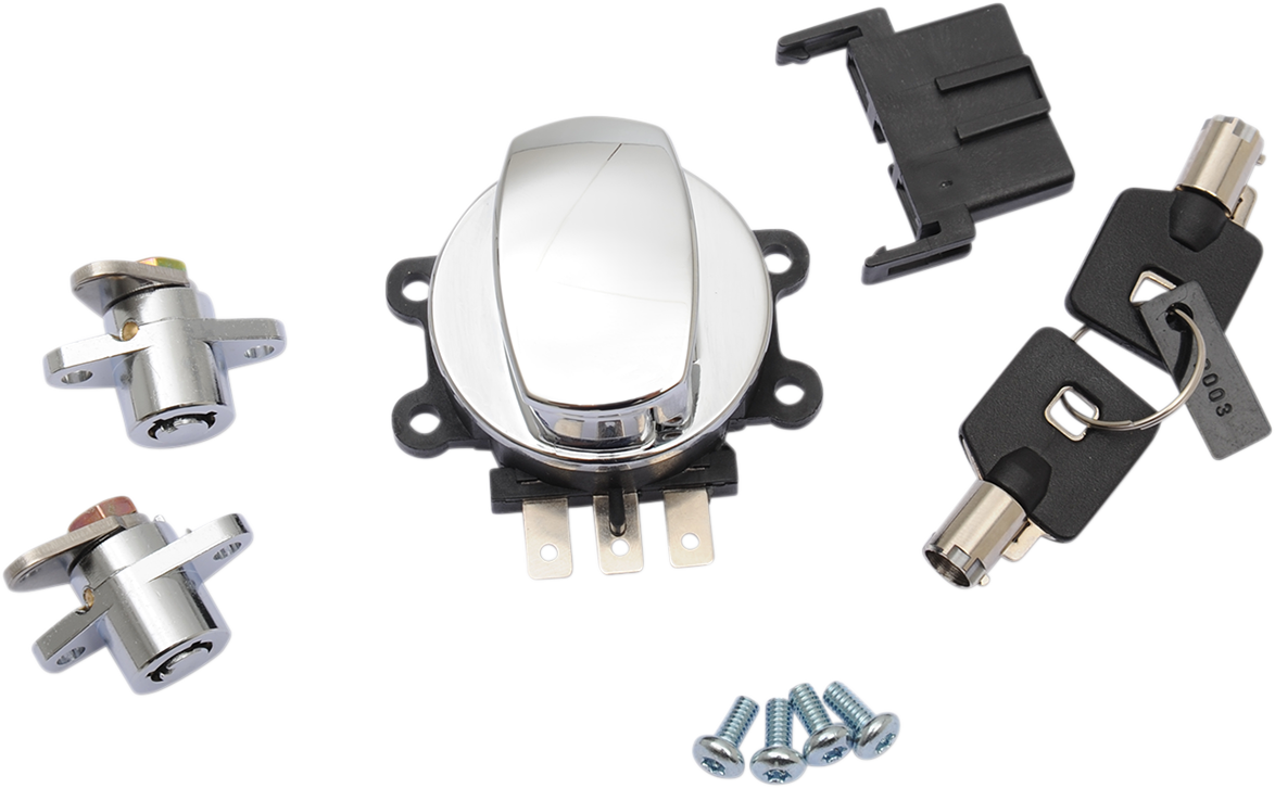 Drag Specialties Switch Ign W/sb Locks - Chrome