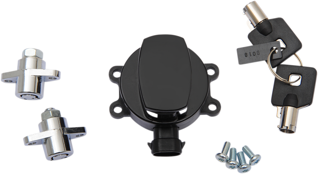 Drag Specialties Switch Ign Blk+lcks 14-22
