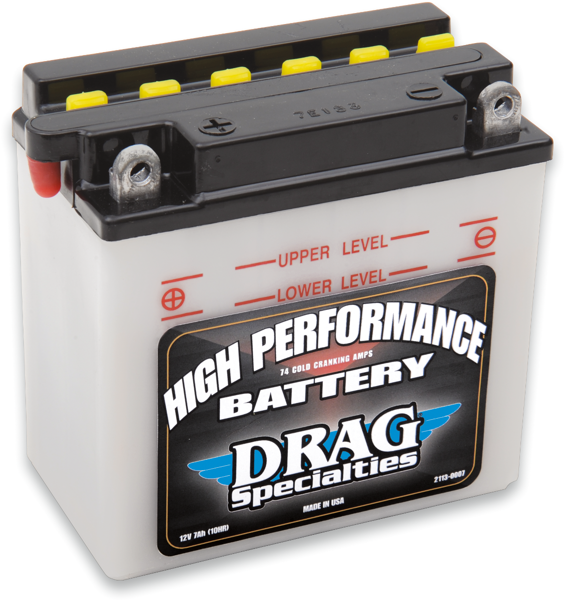 Drag Specialties Battery Drag Spec 12N7-4A