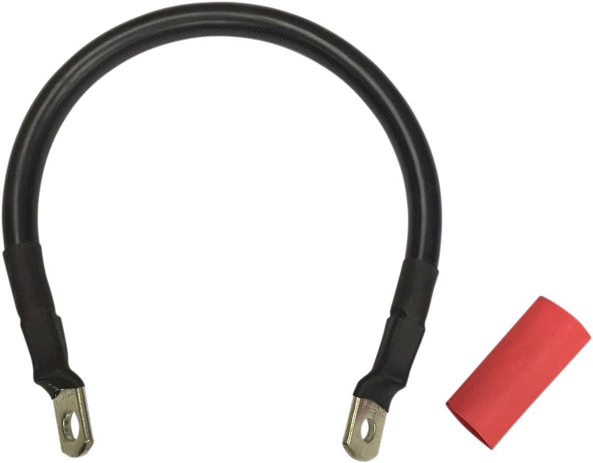 Drag Specialties Cable Battery Blk 12'