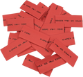 Drag Specialties Tube Ht Shrk Red 25PK