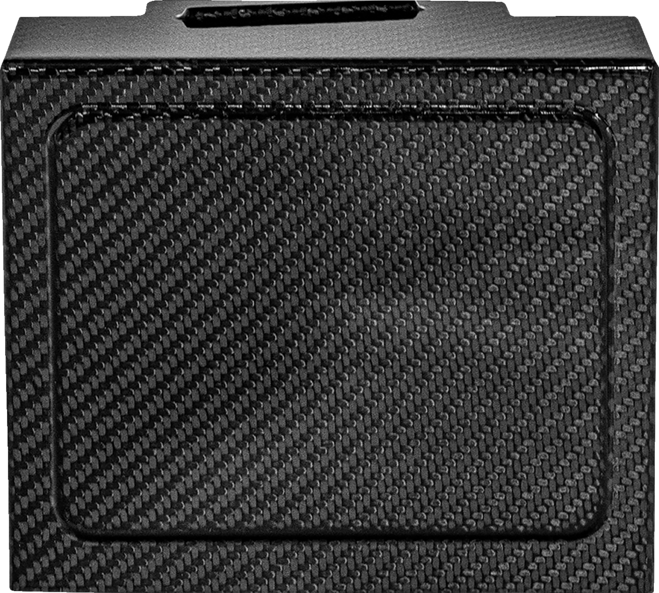 SADDLEMEN Battery Cover - Carbon Fiber - Gloss Black