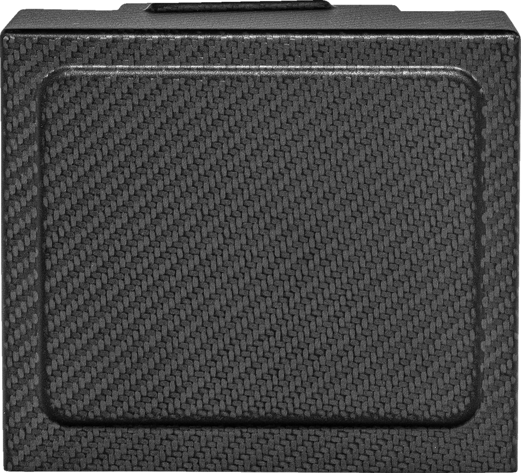 SADDLEMEN Battery Cover - Carbon Fiber - Matte Black