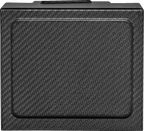 SADDLEMEN Battery Cover - Carbon Fiber - Matte Black