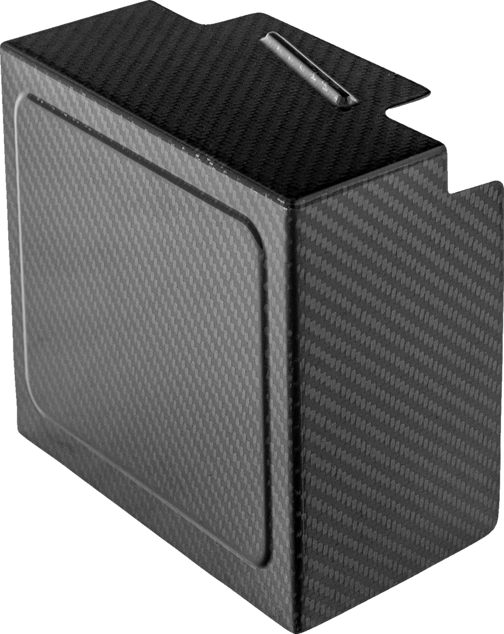 SADDLEMEN Battery Cover - Carbon Fiber - Matte Black