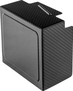 SADDLEMEN Battery Cover - Carbon Fiber - Matte Black