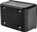 SADDLEMEN Fuse Block Cover - Carbon Fiber - Gloss Black