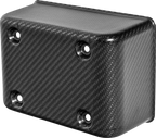 SADDLEMEN Fuse Block Cover - Carbon Fiber - Matte Black