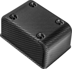 SADDLEMEN Fuse Block Cover - Carbon Fiber - Matte Black