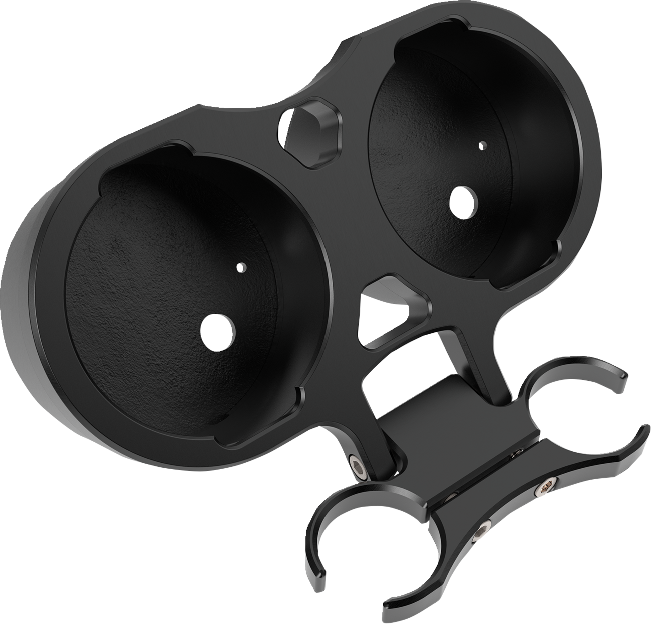 LA Choppers Gauge Mount T-bar Dual 1.5' Black