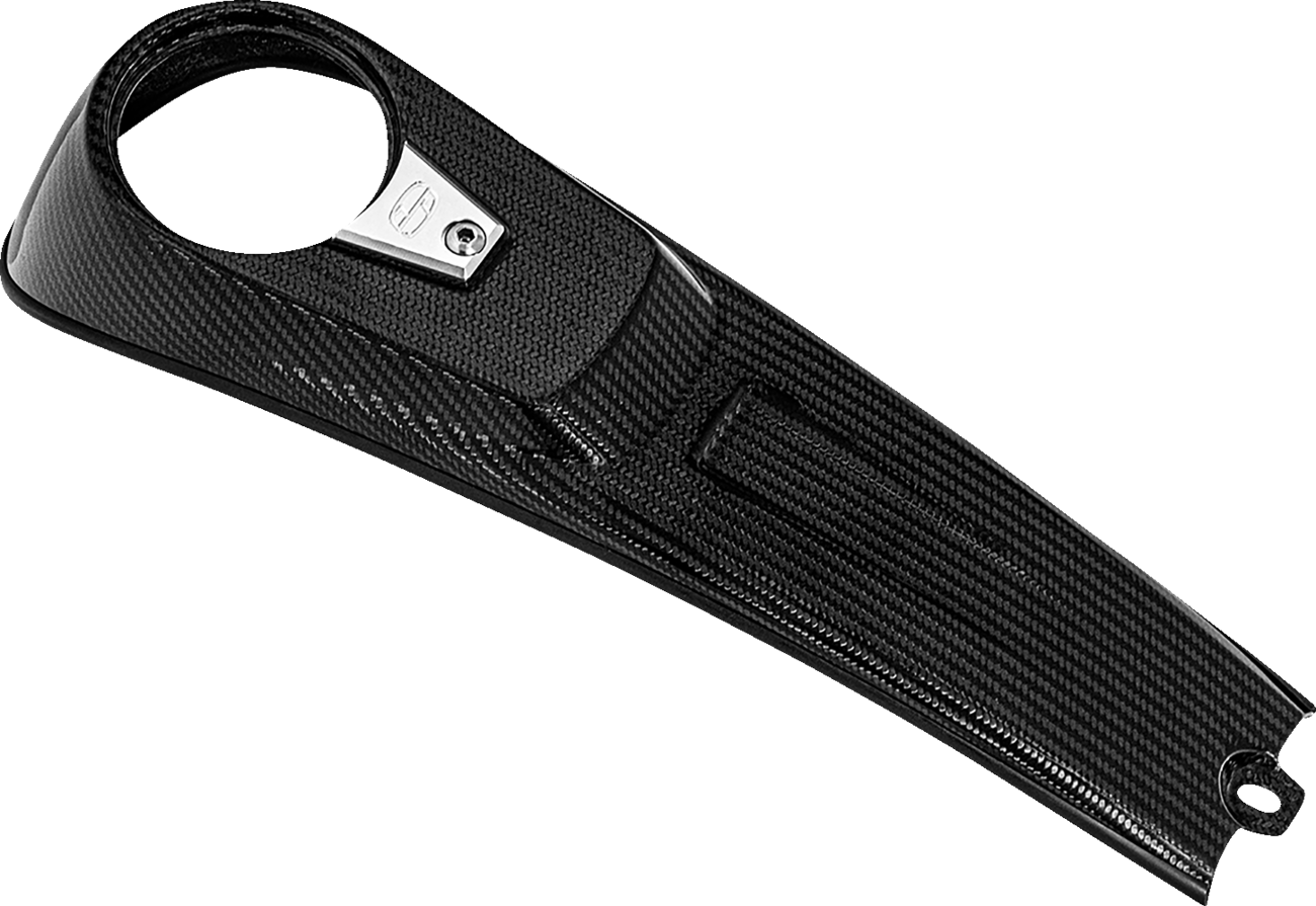 SADDLEMEN Dash Panel - Carbon Fiber/Gloss