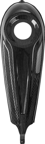 SADDLEMEN Dash Panel - Center Fill - Carbon Fiber/Gloss