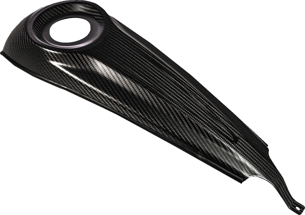 SADDLEMEN Dash Panel - Center Fill - Carbon Fiber/Gloss