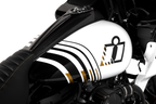 SADDLEMEN Dash Panel - Center Fill - Carbon Fiber/Gloss