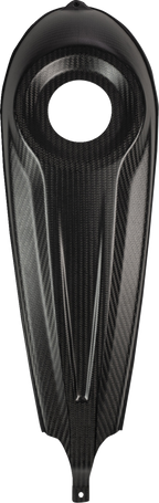 SADDLEMEN Dash Panel - Center Fill - Carbon Fiber/Matte