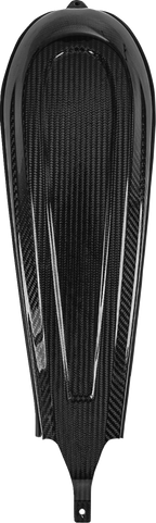 SADDLEMEN Dash Panel - Side Fill - Carbon Fiber/Gloss