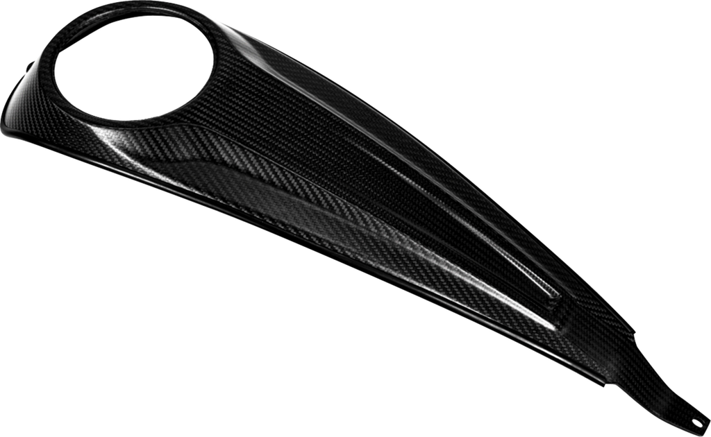 SADDLEMEN Dash Panel - Center Fill - Carbon Fiber/Gloss