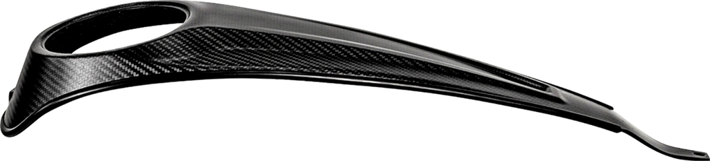 SADDLEMEN Dash Panel - Center Fill - Carbon Fiber/Gloss