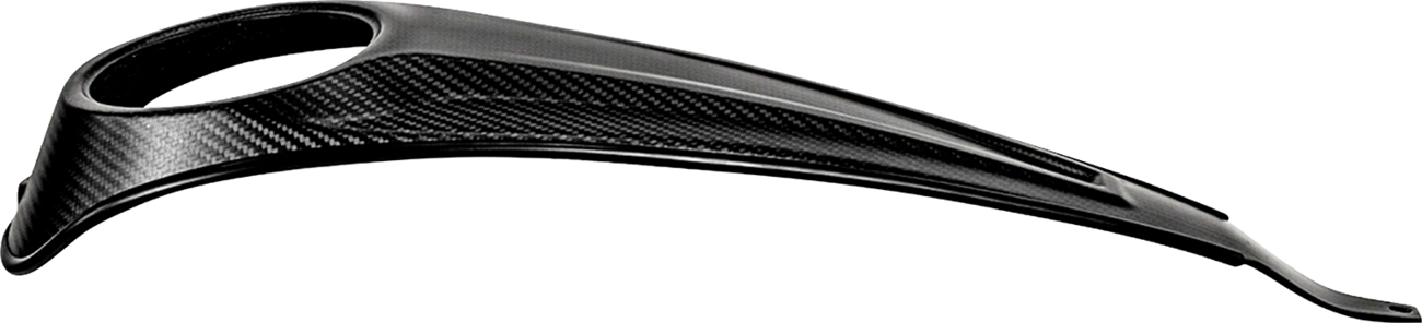 SADDLEMEN Dash Panel - Center Fill - Carbon Fiber/Gloss