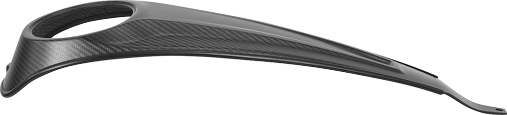 SADDLEMEN Dash Panel - Center Fill - Carbon Fiber/Matte