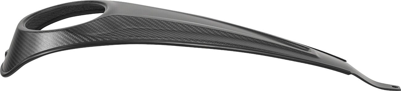 SADDLEMEN Dash Panel - Center Fill - Carbon Fiber/Matte